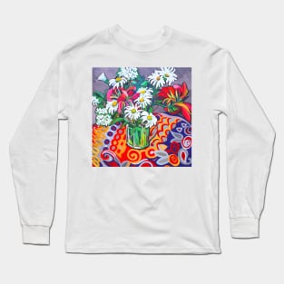 Daisy Still Life Long Sleeve T-Shirt